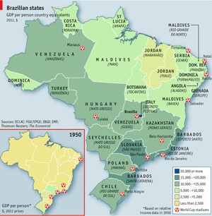 The Economist: Brasil está mais para ‘Italordânia’ do que para ‘Belíndia’