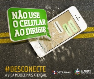 Detran lança campanha de conscientização sobre uso do celular