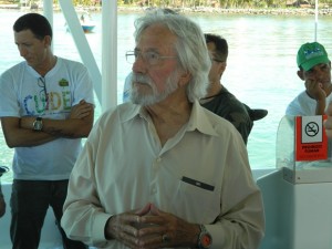 Ambientalista francês conhece complexo Mundaú-Manguaba