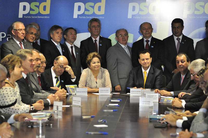 PSD oficializa apoio à candidatura de Dilma