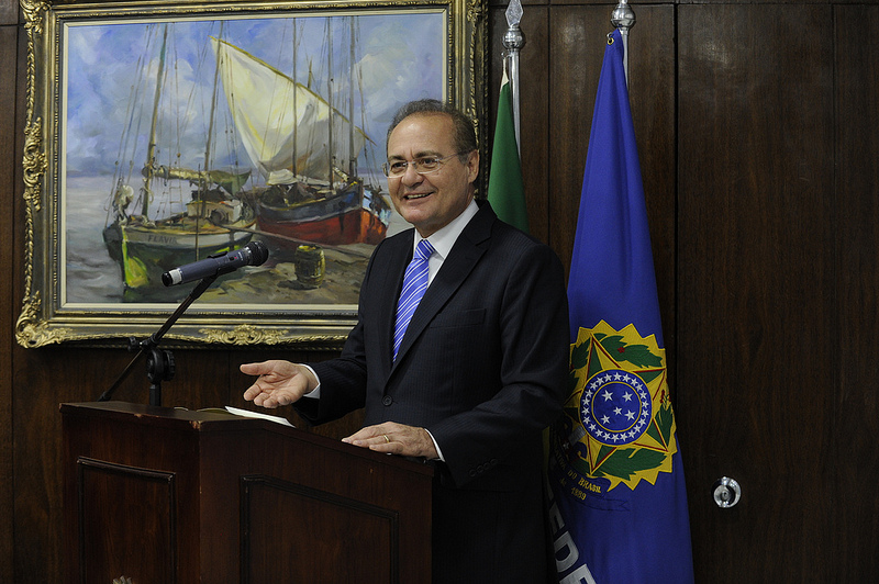 Renan comemora aliança do PMDB com o PT