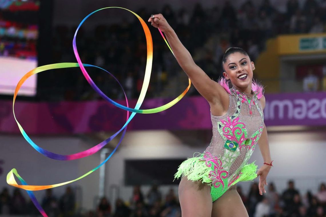Ginástica rítmica ganha ouro nos Jogos Pan-Americanos de Lima