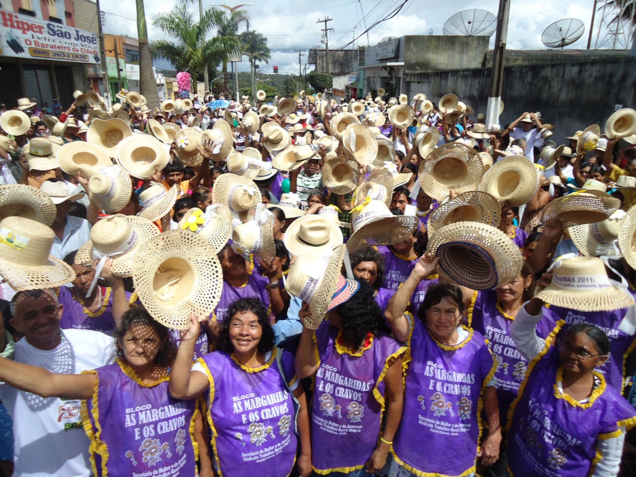Marcha das Margaridas pela luta das mulheres do campo acontece hoje (11)