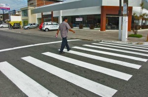 SMTT colocará mais duas faixas de pedestre na Via Expressa