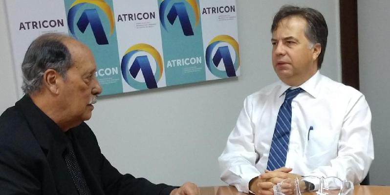Diretor de Comunicação do TCE/AL se reúne com Presidente da Atricon