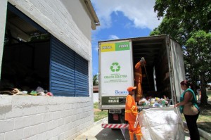 Cooperativa coleta 200 toneladas de recicláveis no Benedito Bentes