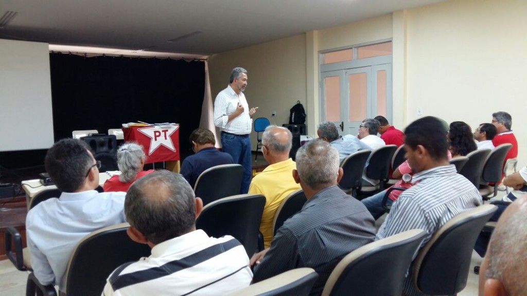 PT mobiliza militantes para disputar eleições de 2016 em Alagoas