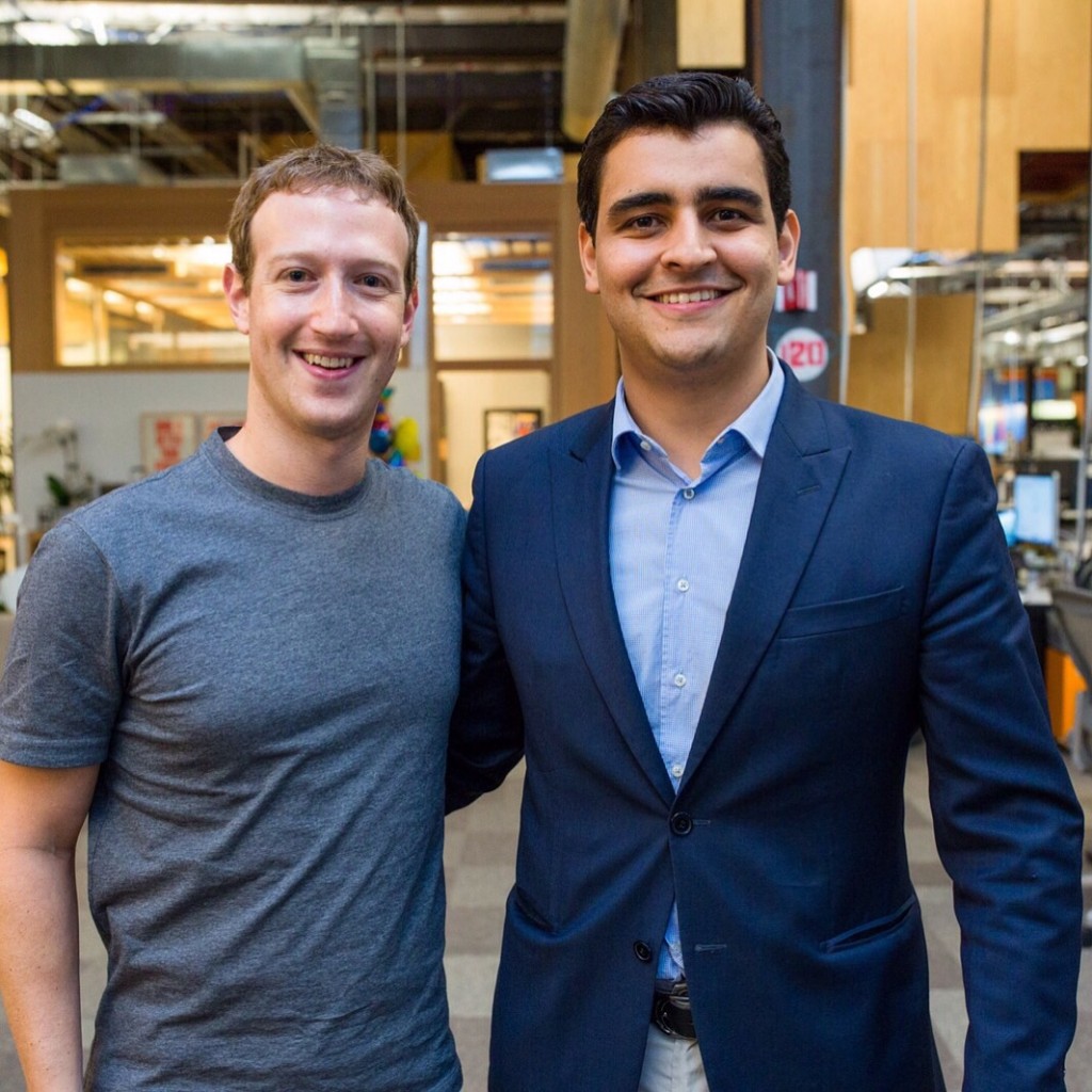 Mark Zuckerberg elogia JHC por seu esforço pela inovação e democratização do acesso à internet