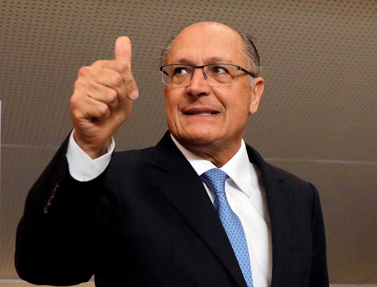 Alckmin sobre governo Bolsonaro: “PT de ponta-cabeça”