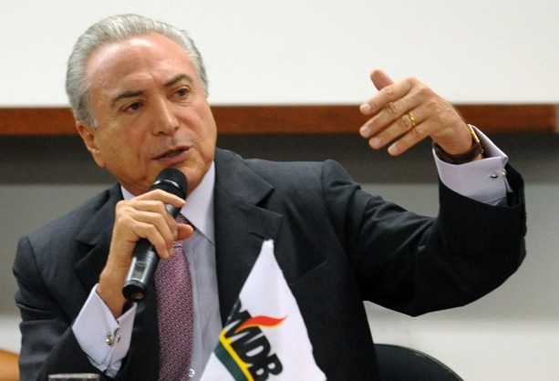Temer elogia frase de Dilma após comandar reunião de “pacificação” do PMDB