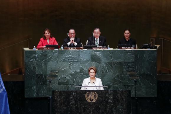 Povo brasileiro saberá impedir qualquer retrocesso, diz Dilma na ONU