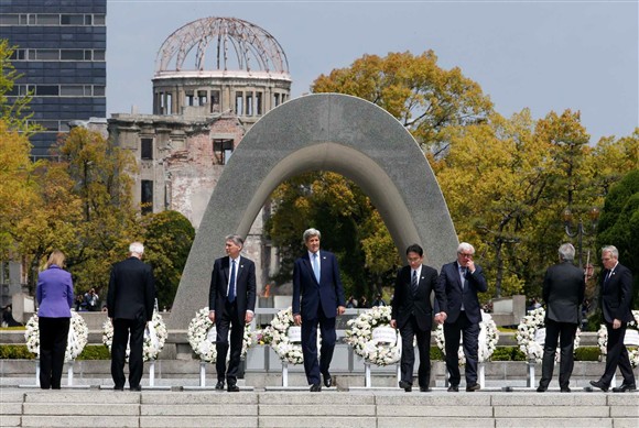 Na Declaração de Hiroshima, G7 pede um mundo sem armas nucleares