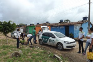 Estudantes do Ifal Penedo realizam plantio de mudas na Cidade do Povo