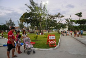 Lazer Itinerante movimenta nova Praça da Faculdade