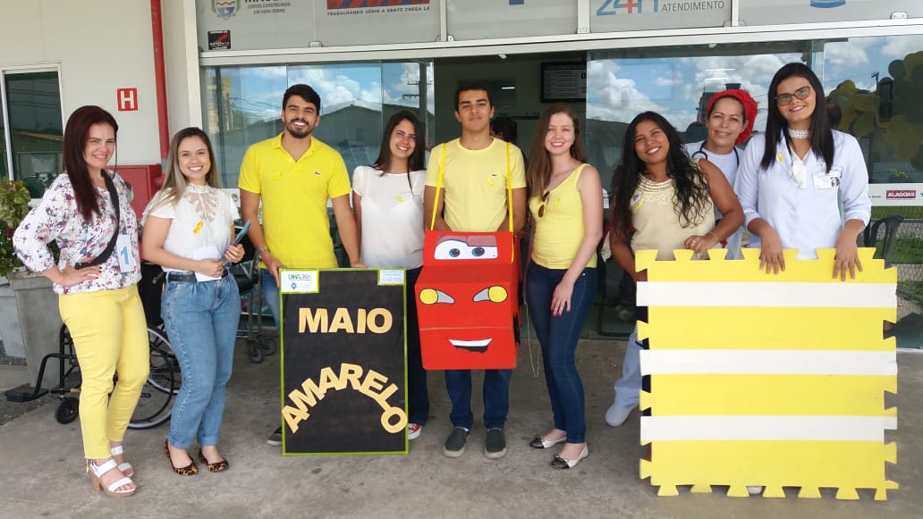 UPA Trapiche e Benedito Bentes realizam o “Maio Amarelo 2019”