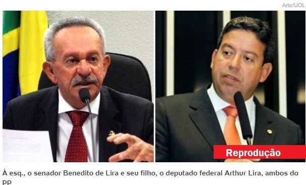 Lava Jato: Justiça bloqueia R$ 10,4 milhões Biu e Arthur Lira