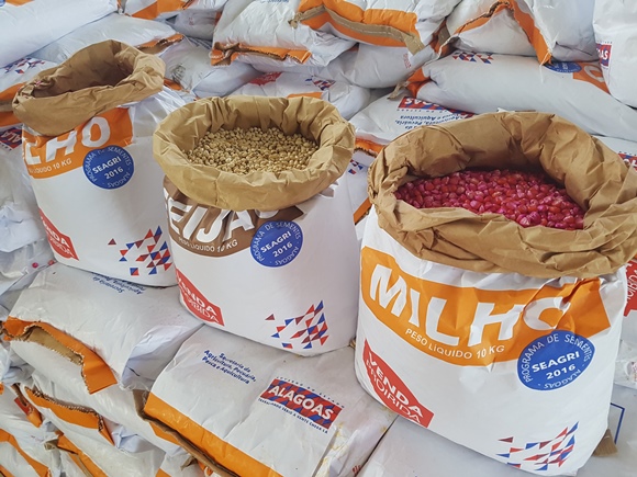 Governo entrega 120 mil quilos de grãos a agricultores da Região Norte, no domingo (23)