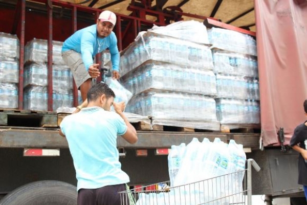 Recursos emergenciais são depositados para assistência às vítimas das chuvas