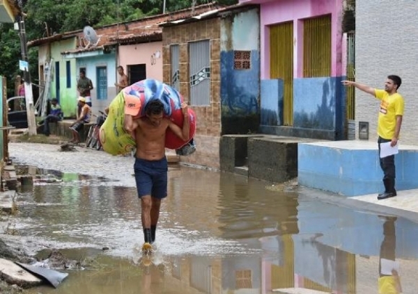União libera R$ 2,2 milhões para áreas atingidas pelas chuvas em Maceió
