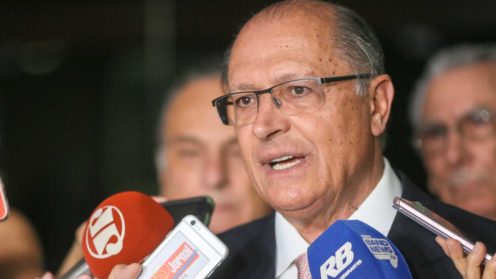 Alckmin diz que se prepara para concorrer à Presidência da República
