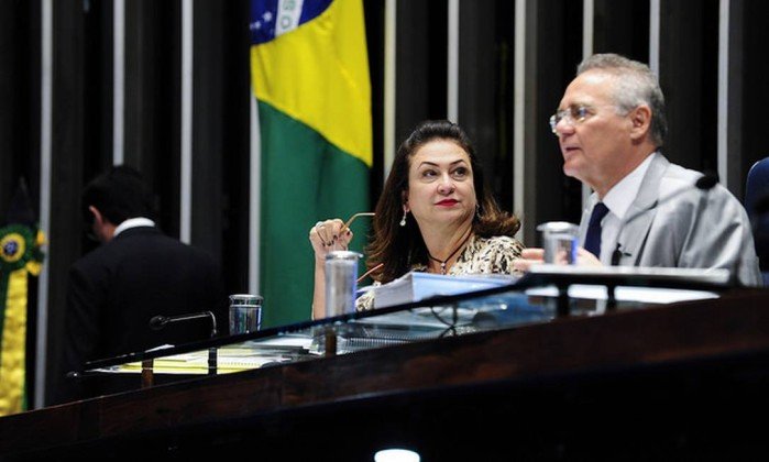 Renan condena expulsão da senadora Kátia Abreu