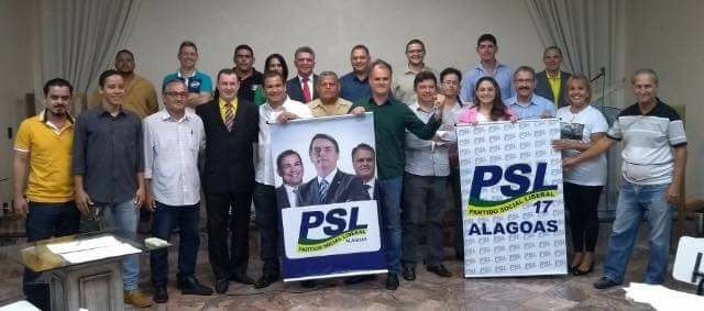 PSL Alagoas apresenta lista provisória de pré-candidatos a Deputado Federal e Estadual