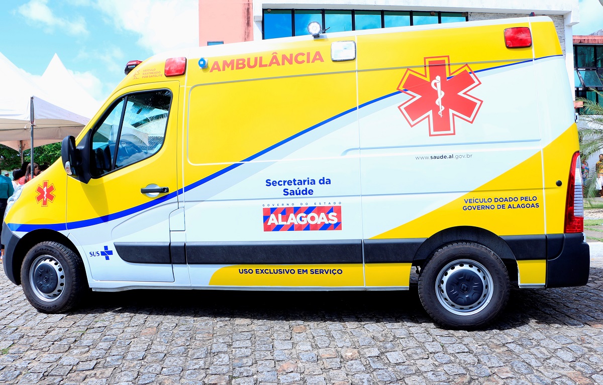Governo de AL compra 147 ambulâncias para o Serviço de Transporte Sanitário