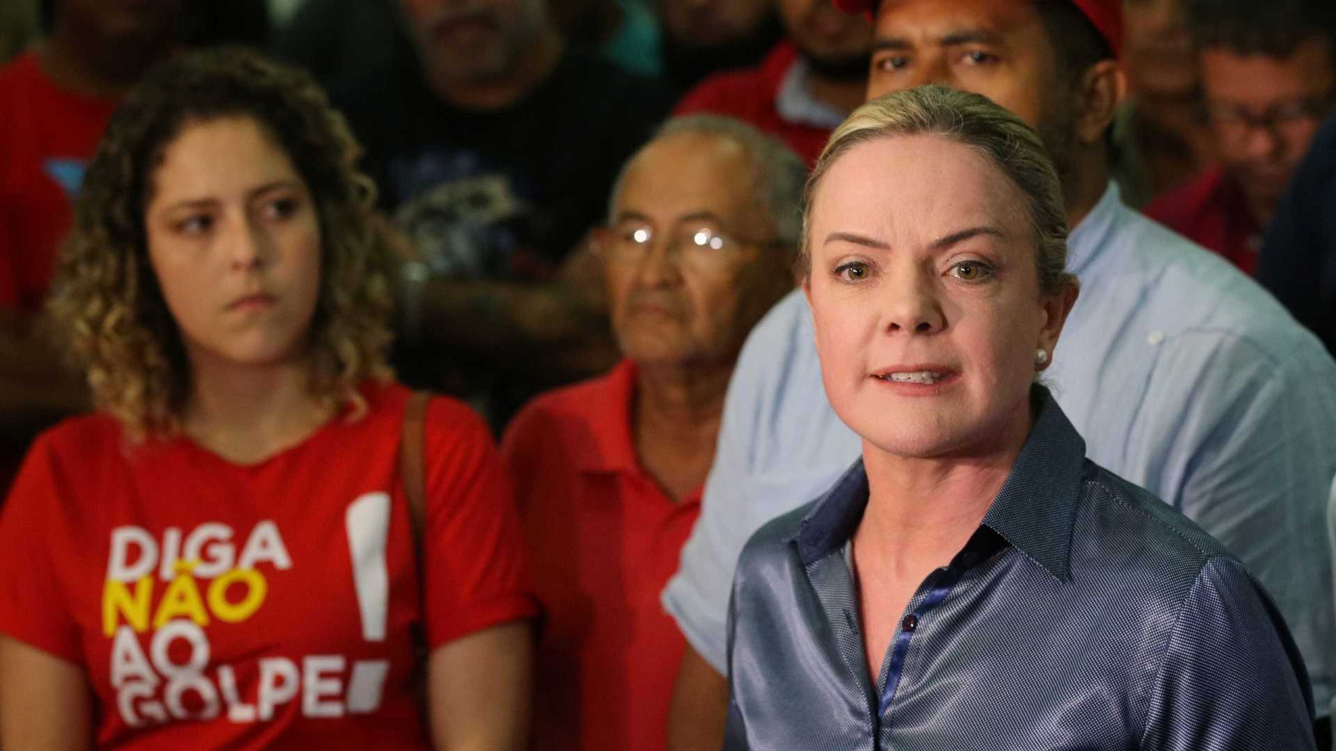 Gleisi: absolvição no STF representa muito para o julgamento de Lula