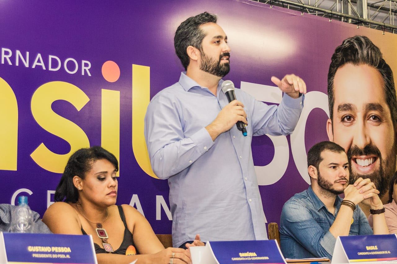 Contra Calheiros, PSOL lança Basile ao governo de Alagoas