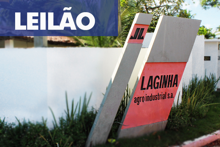 Justiça marca para 16/10 leilão de terras e equipamentos da Usina Guaxuma, da Laginha