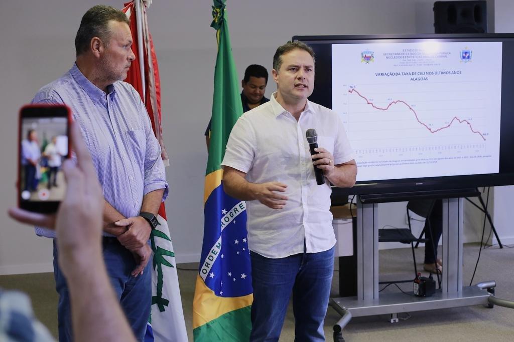 Alagoas registra maior queda do Brasil no número de mortes violentas