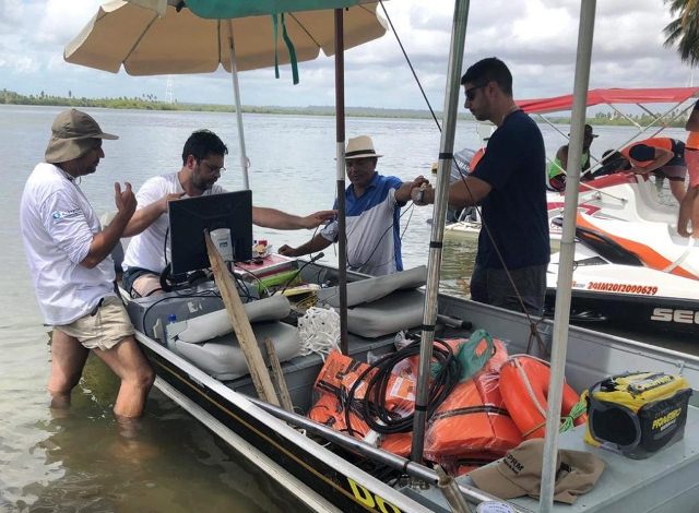 pesquisadores iniciam estudo na Lagoa Mundaú