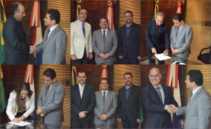 Presidente Marcelo Victor empossa diretores da Assembleia Legislativa