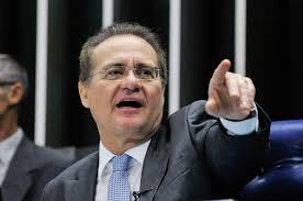 Renan Calheiros irá disputar a Presidência do Senado e Bolsonaro parabeniza decisão do MDB