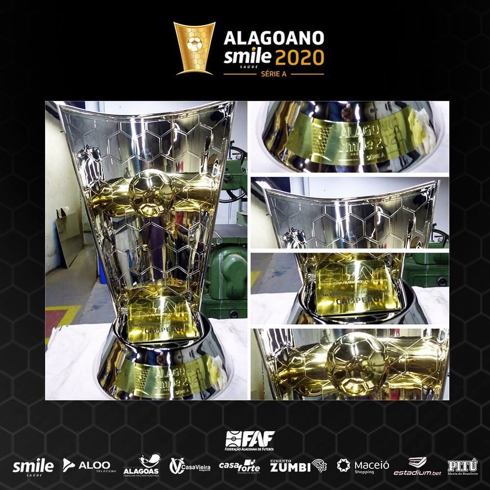 Taça do Campeonato Alagoano 2020 é roubada