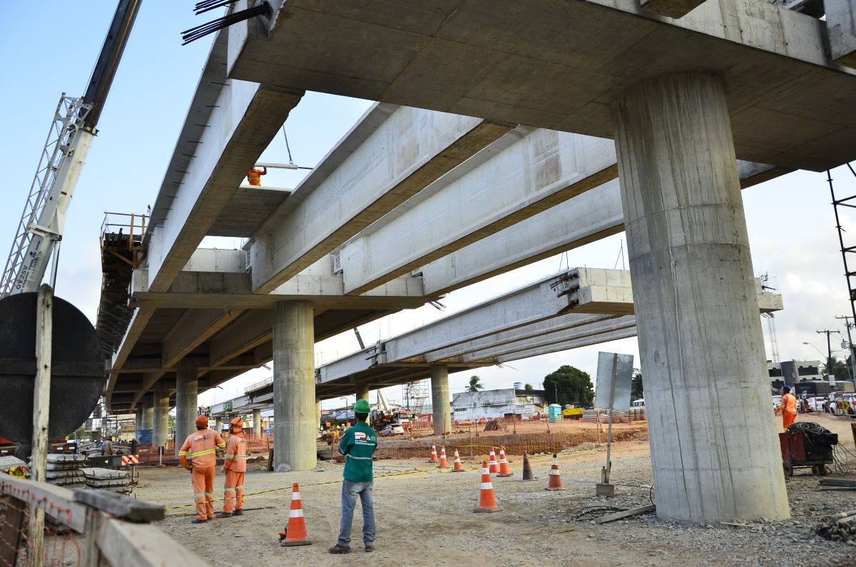 Obra do Viaduto da PRF será concluída até o final deste ano, diz ministro da Infraestrutura
