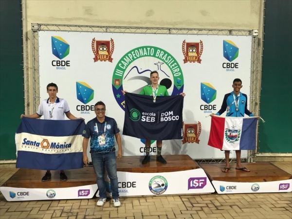 Estudante do Cepa conquista bronze histórico para natação alagoana