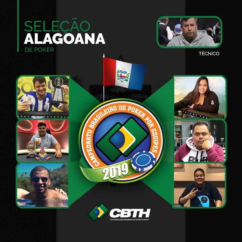 Alagoas define seleção que vai disputar Campeonato Brasileiro de Pôquer