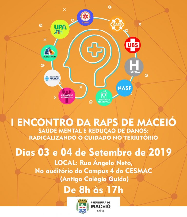 Secretaria de Saúde promove 1º Encontro da Rede de Atenção Psicossocial de Maceió