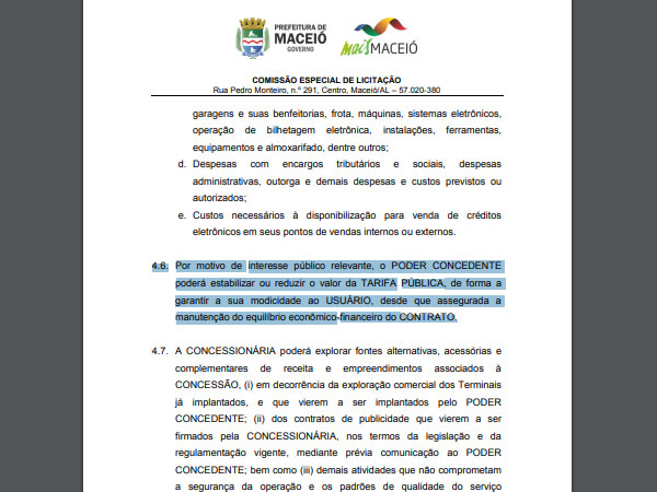 Prefeitura de Maceió  abre processo para contratar empresa que fará auditoria do transporte