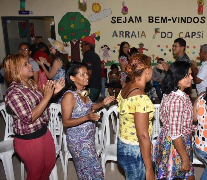 Capsi da Serraria promove São João com usuários