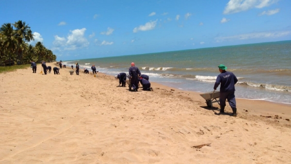 GTA fala sobre situação do óleo nas praias de Alagoas nesta quarta-feira (23)